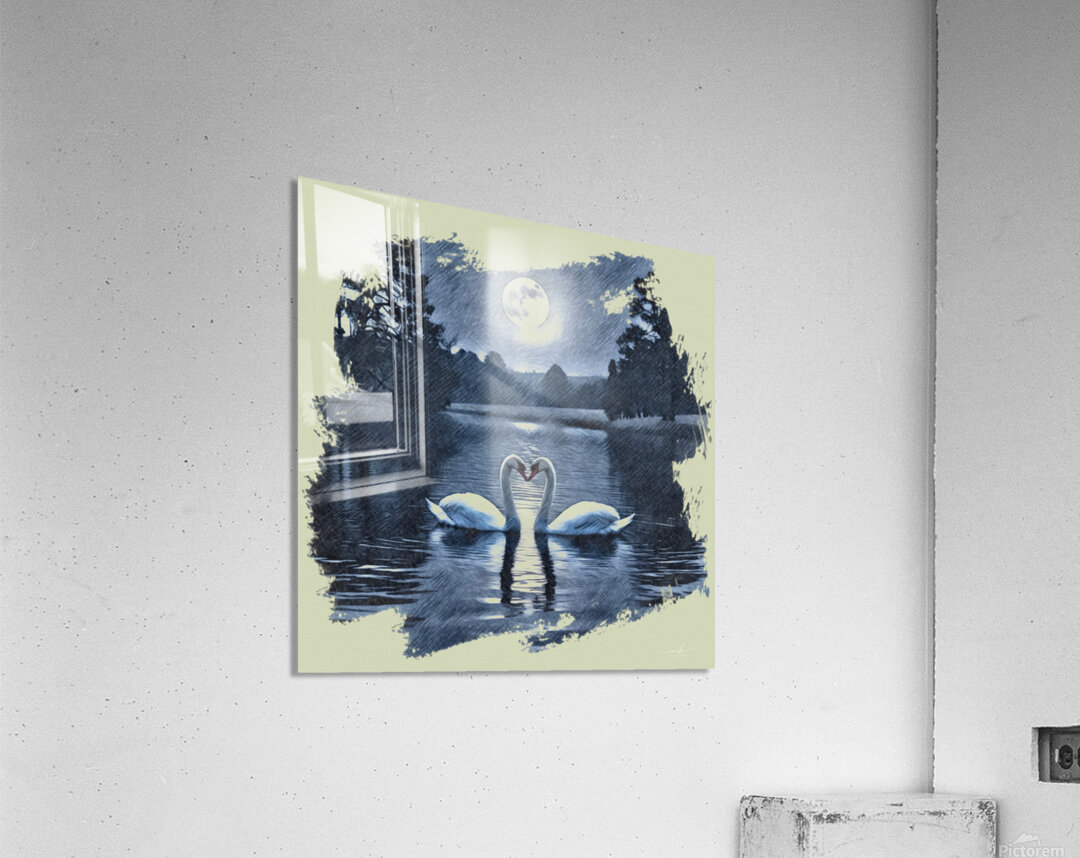 Moonlit Devotion Acrylic Print