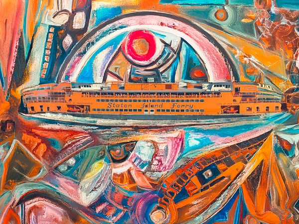 Orange Passage Print