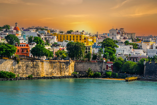 Sunset Over San Juan Soul Print