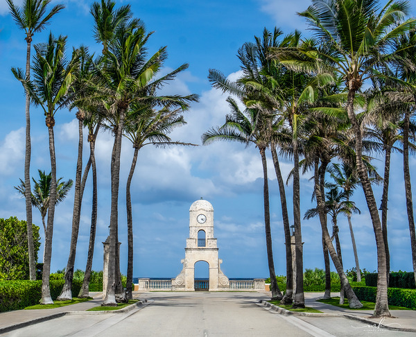 Palm Gate to the Atlantic Print