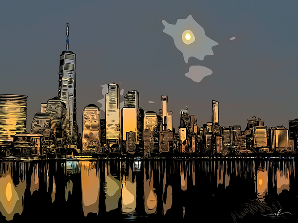 Solstice in the City Print