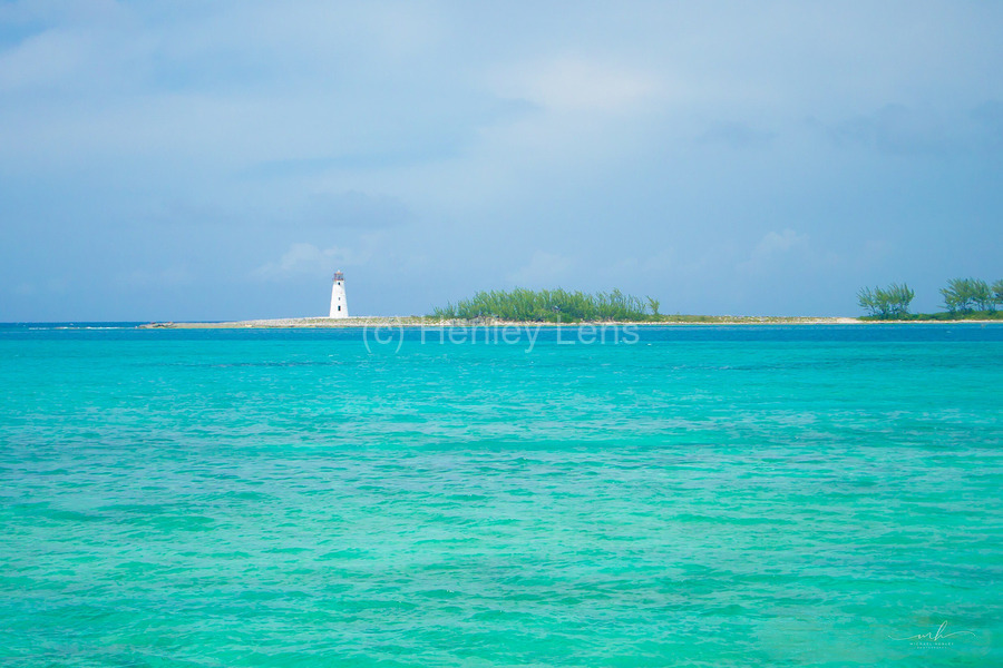 Beacon of the Bahamian Blue  Print