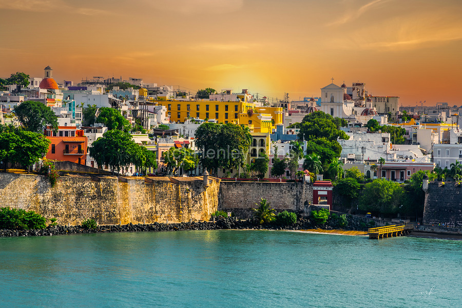 Sunset Over San Juan Soul  Print