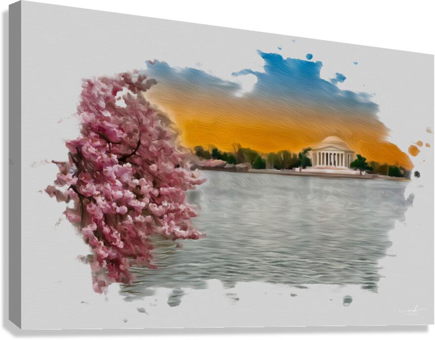 Petals of Reflection Canvas Print