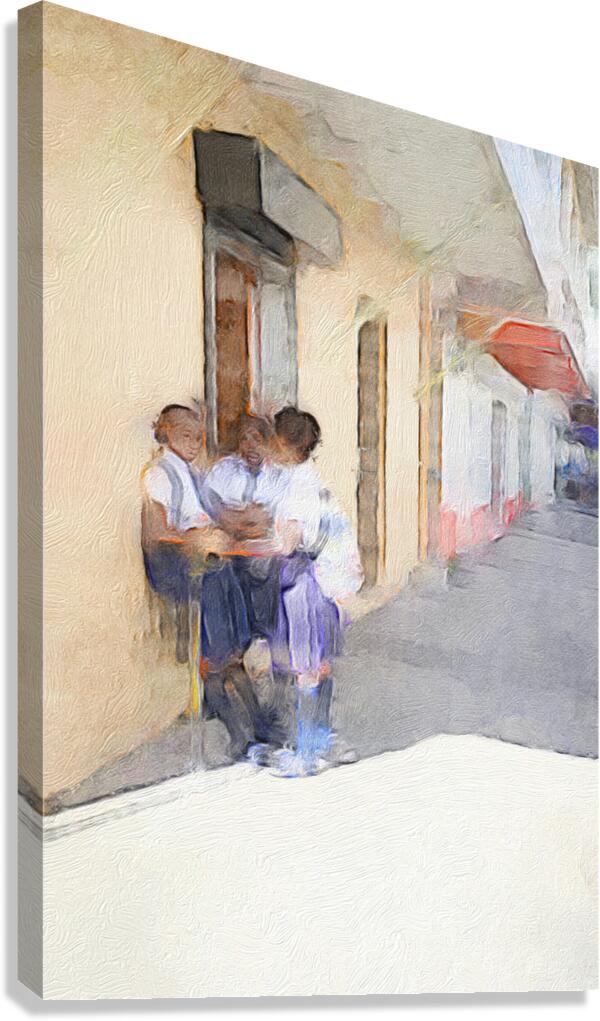 Afternoon Break Canvas Print