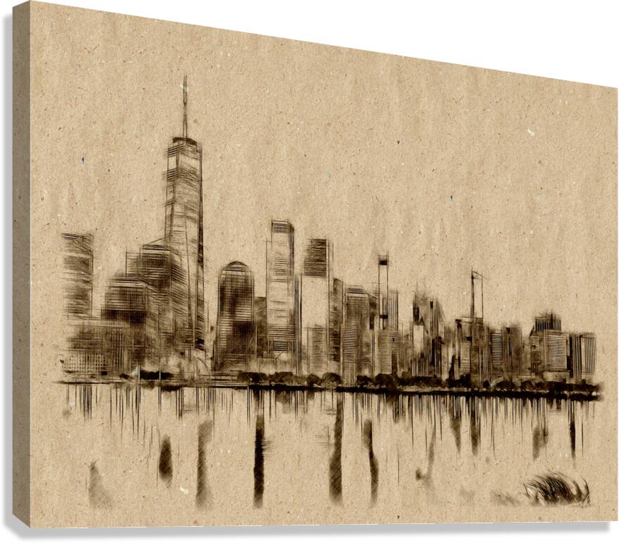Echoes of Manhattan Canvas Print