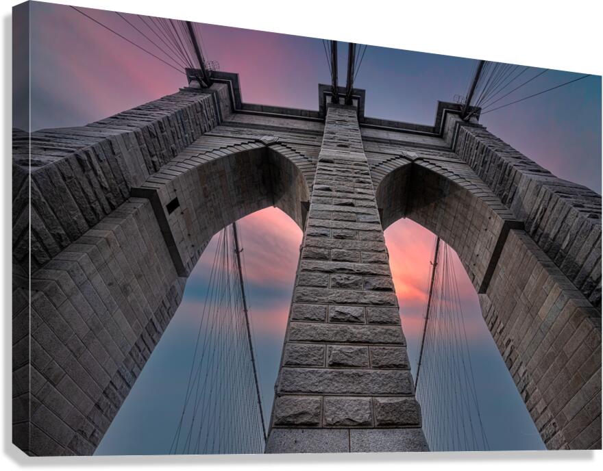 Sunset Through the Arches Canvas Print