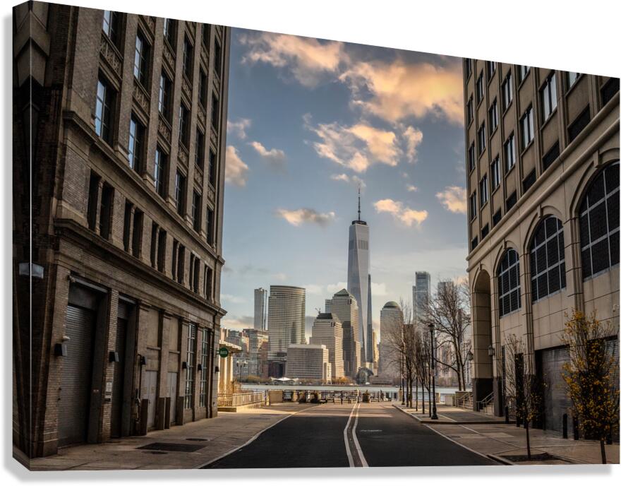 Axis of Light Canvas Print