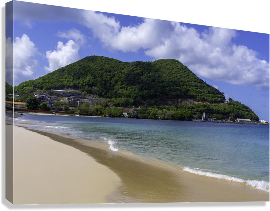 Where the Hills Meet the Tide Canvas Print