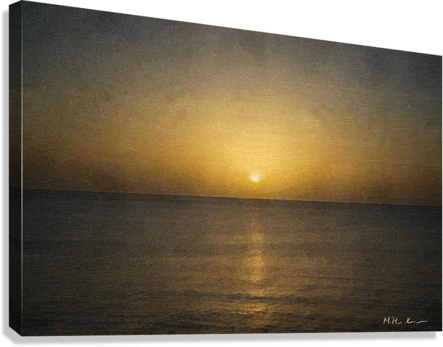 Solace at the Horizon Canvas Print