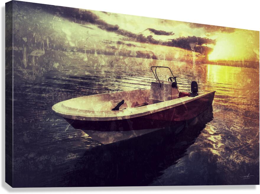 Drift into Dusk Canvas Print