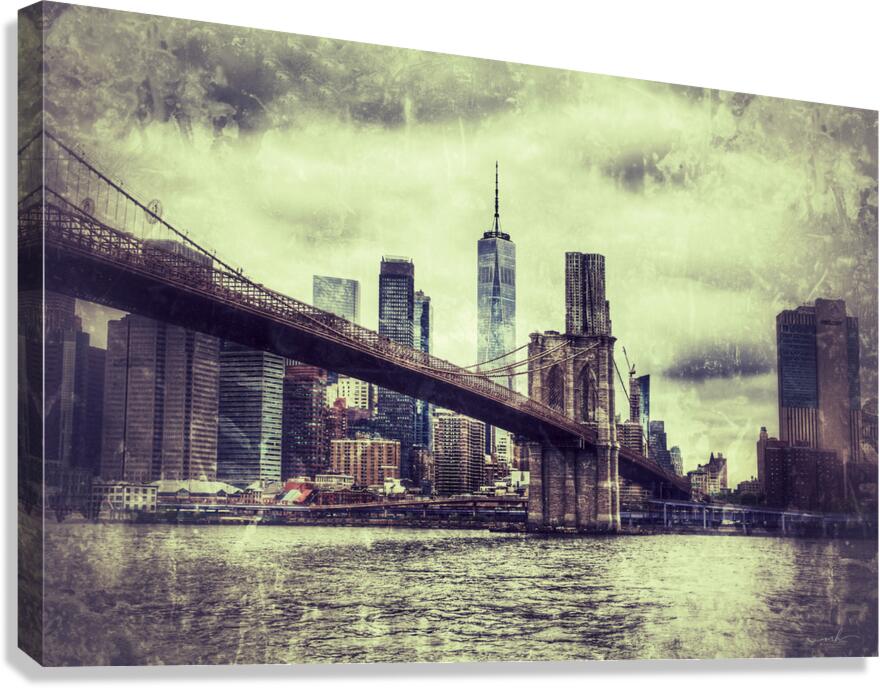 Threshold of the City Canvas Print