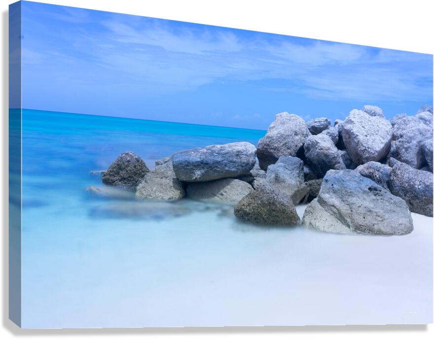 Stillness Between the Stones Canvas Print