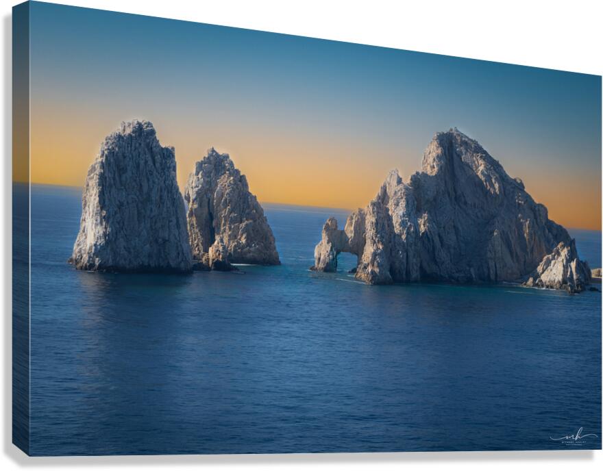 Sunset Over the Arch Canvas Print