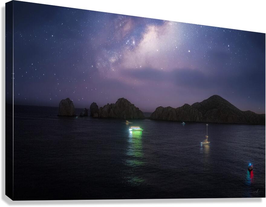 Voyage Beneath the Stars Canvas Print