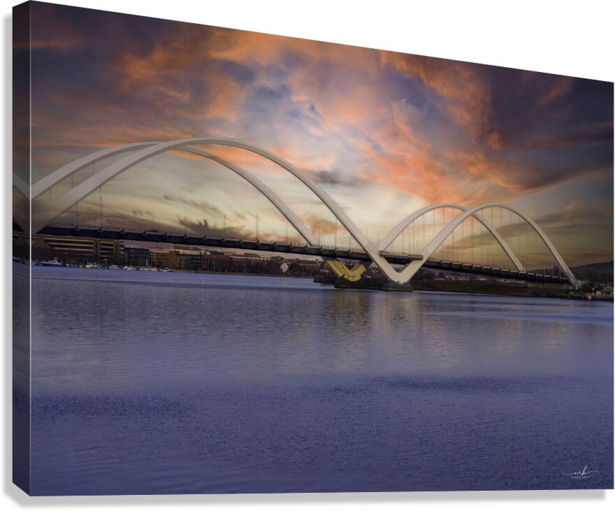Arches of Legacy Canvas Print