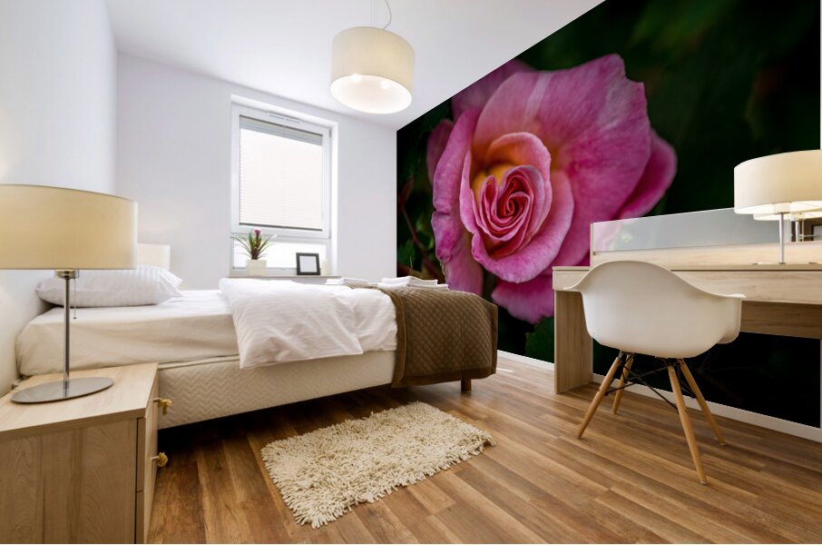 Blushing Beauty Mural print