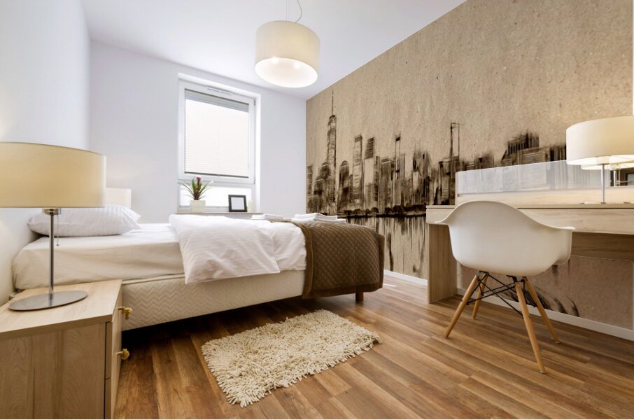 Echoes of Manhattan Mural print