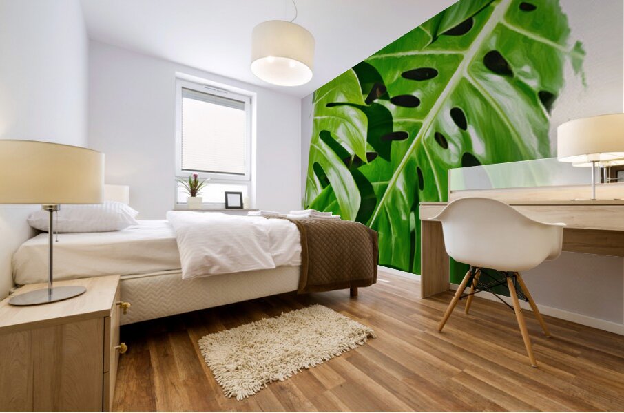 Still Verdant Mural print