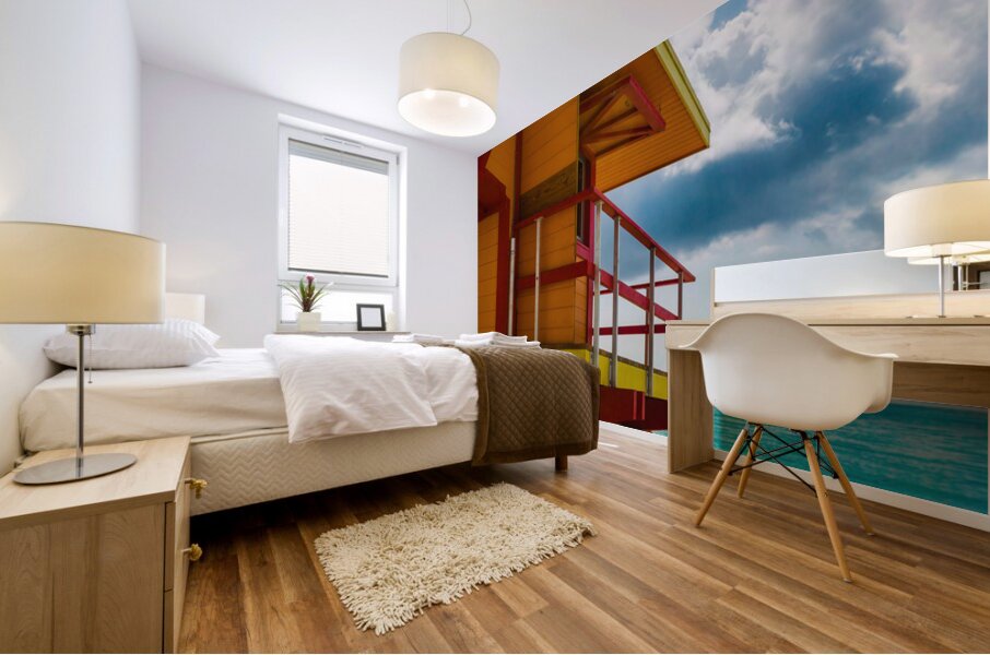 Sanctuary in Sunlight Mural print