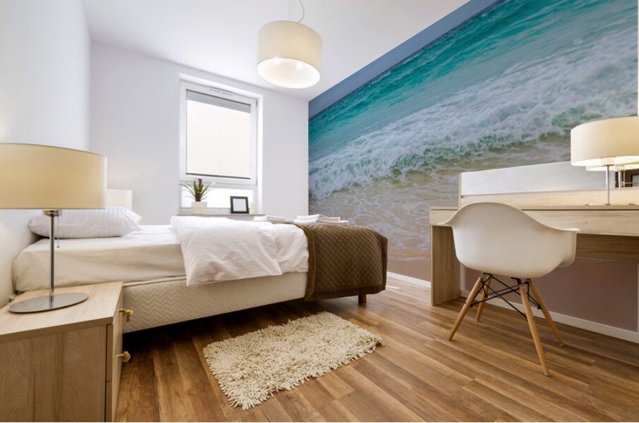 Tides of Embrace Mural print