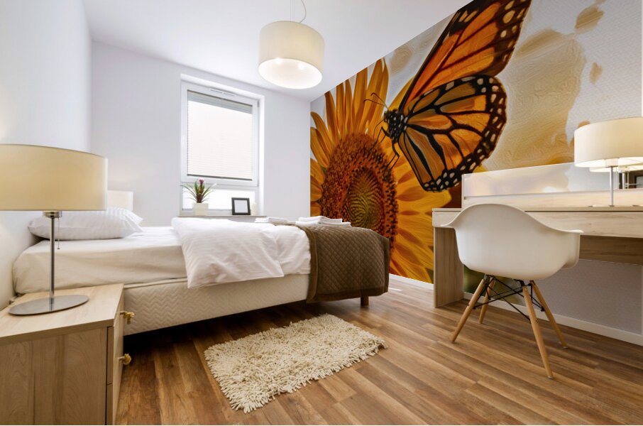 Grace in Bloom Mural print