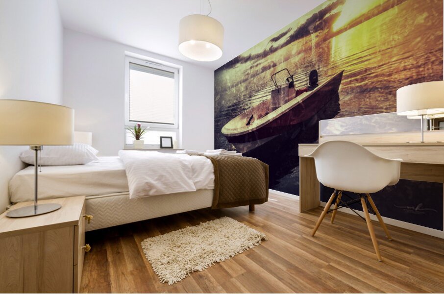 Drift into Dusk Mural print