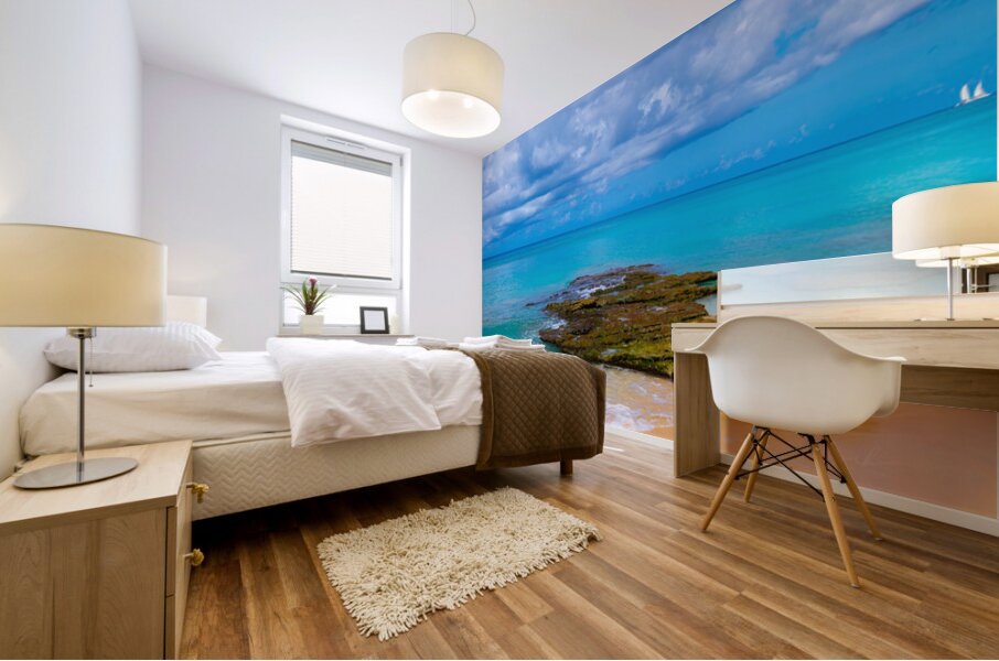 Where the Horizon Whispers Mural print