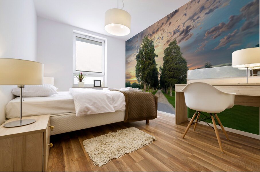 Pathway to Serenity Mural print