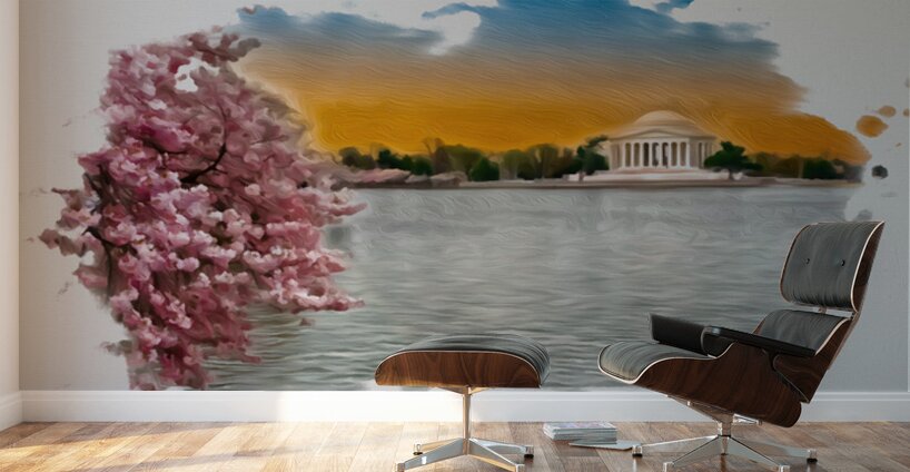 Petals of Reflection Wall Murals