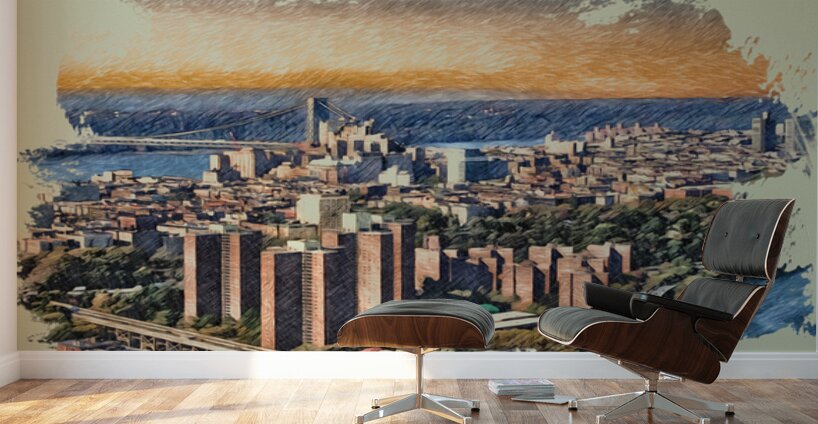 Polo Grounds Wall Murals