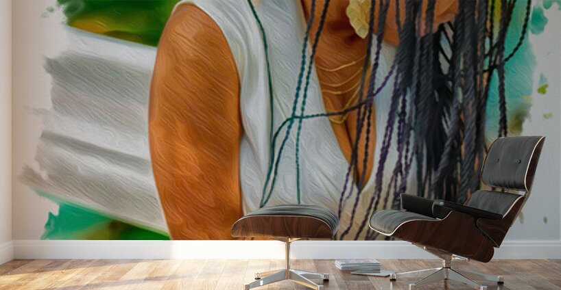 Beneath the Braids Wall Murals