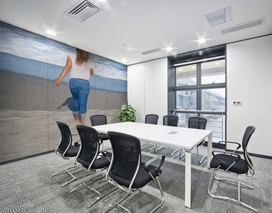 Embrace of the Waves  Wall Printing