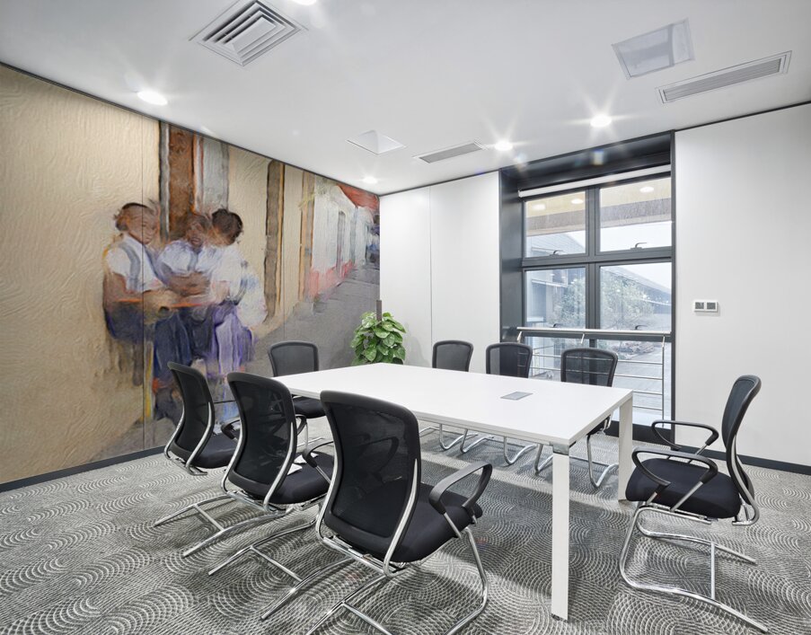 Afternoon Break Wall Printing