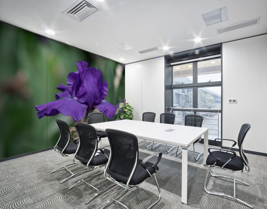 Majestic Violet Wall Printing