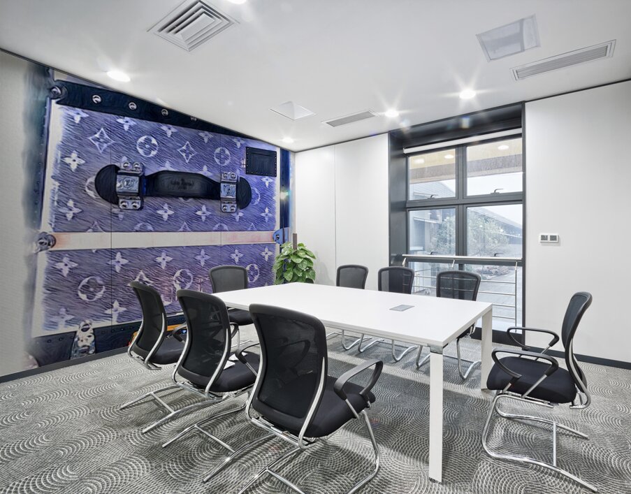 Monument to Movement Wall Printing