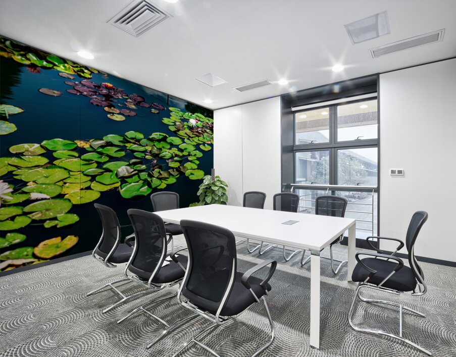 Whispers Beneath the Surface Wall Printing