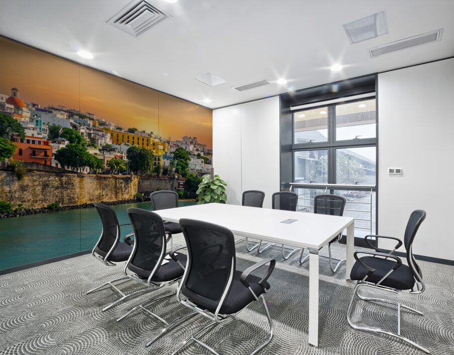 Sunset Over San Juan Soul Wall Printing