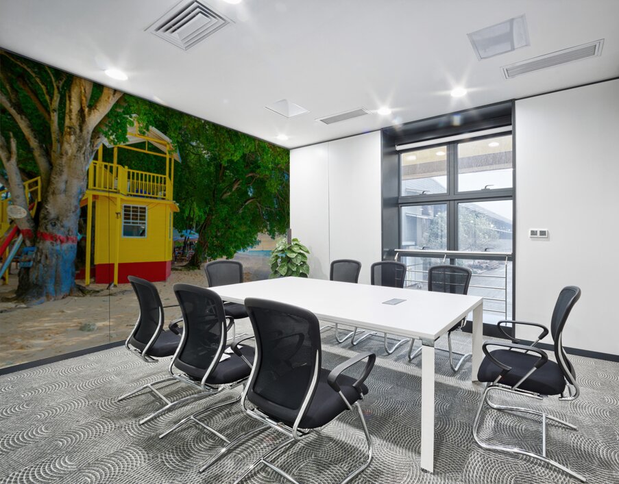 Sun light Shelter Barbados Wall Printing