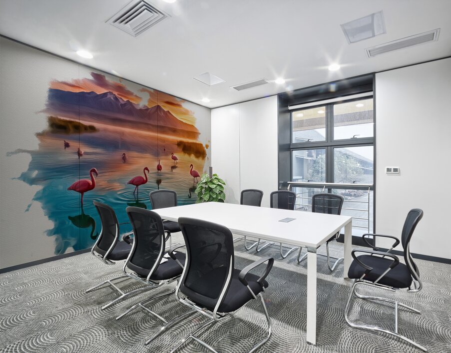 Whispers of the Sunset Tide Wall Printing