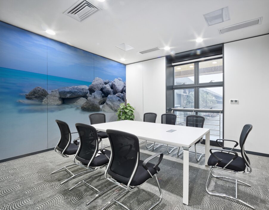 Stillness Between the Stones Wall Printing