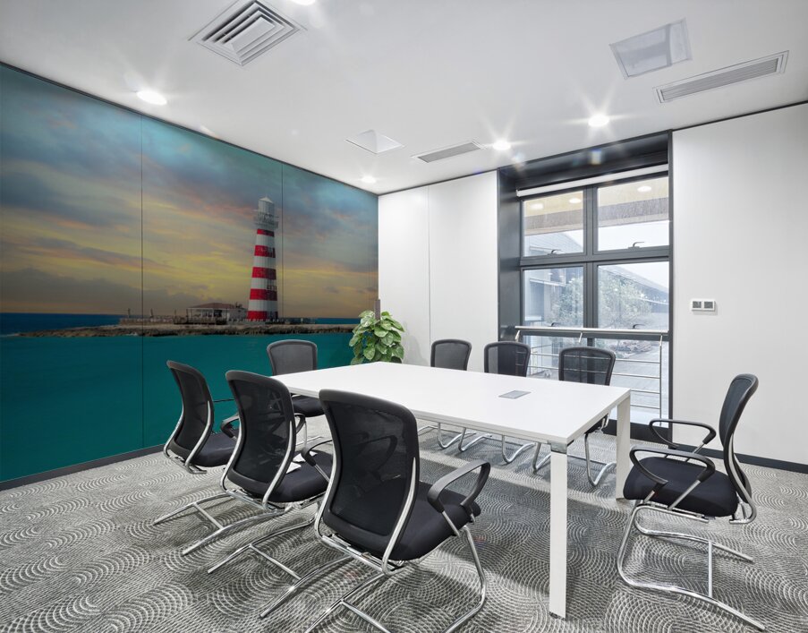 Guiding Light Wall Printing