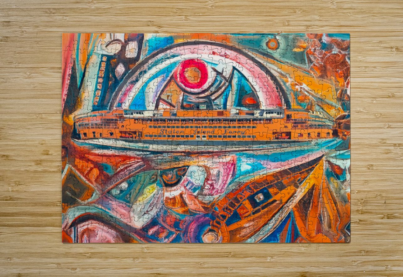 Orange Passage Henley Lens Puzzle printing