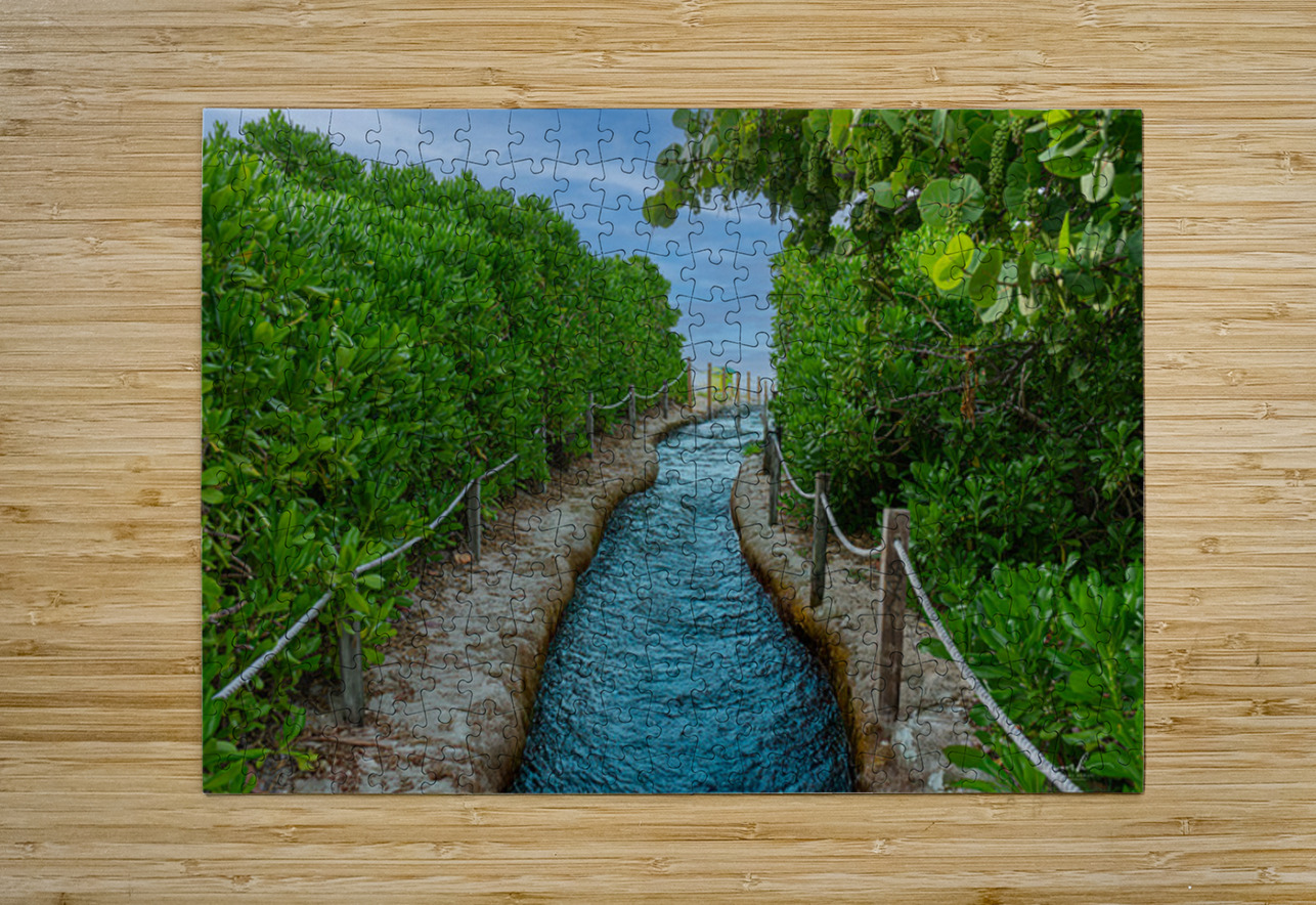 Path of Stillness Henley Lens Puzzle printing