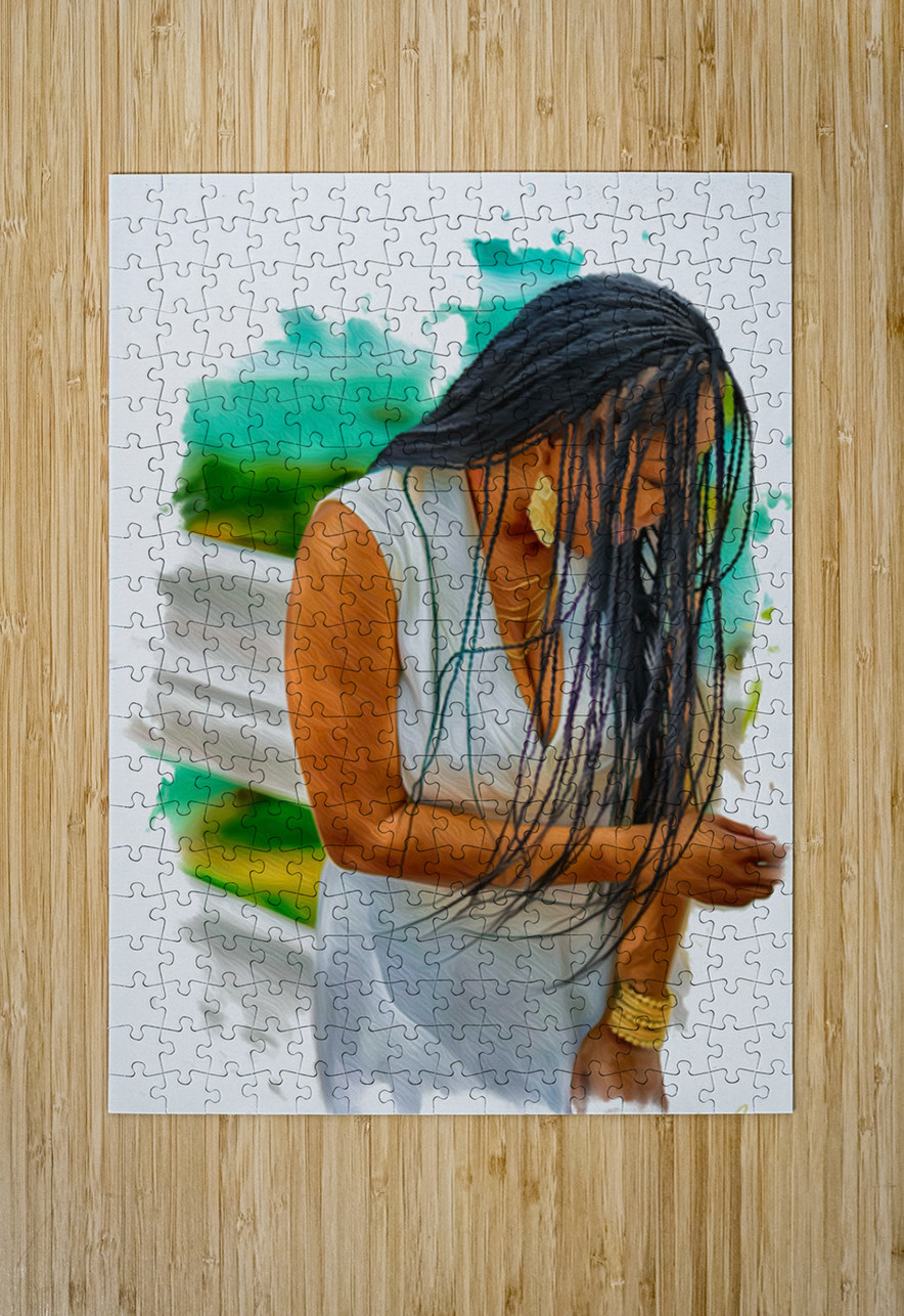 Beneath the Braids Henley Lens Puzzle printing