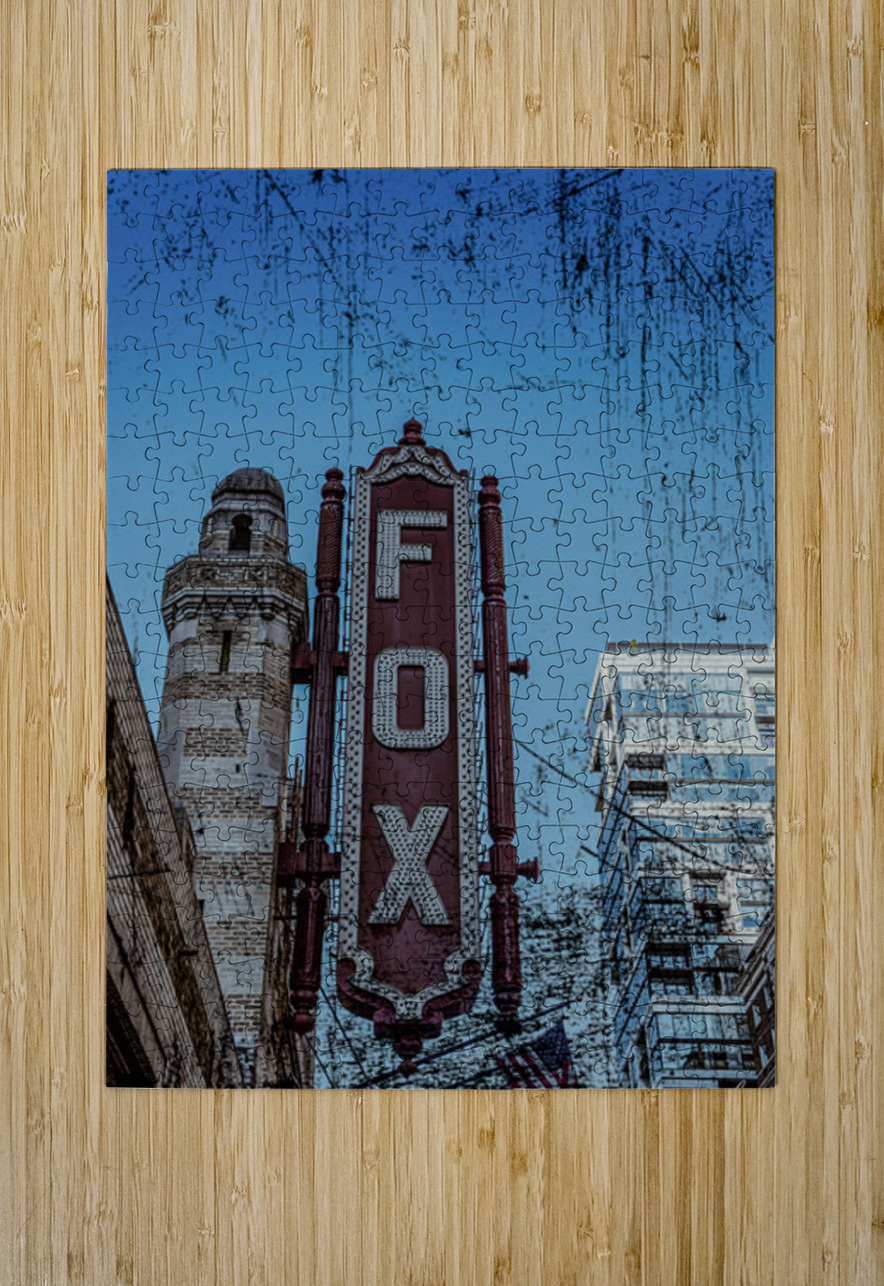 Beacon of the Forgotten Marquee Henley Lens Puzzle printing