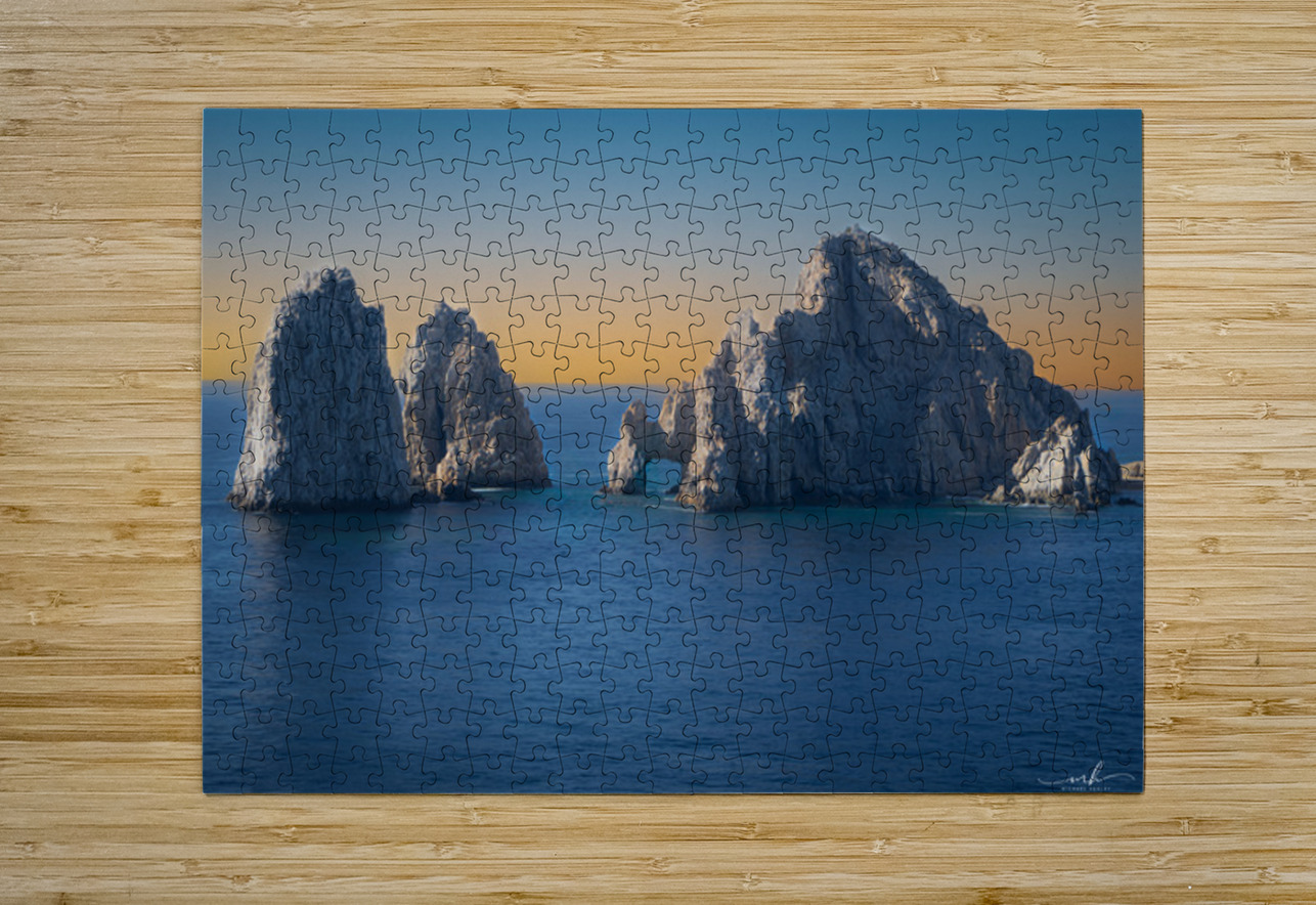 Sunset Over the Arch Henley Lens Puzzle printing