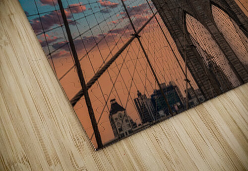 Sunset Symphony on the Brooklyn Bridge Henley Lens puzzle