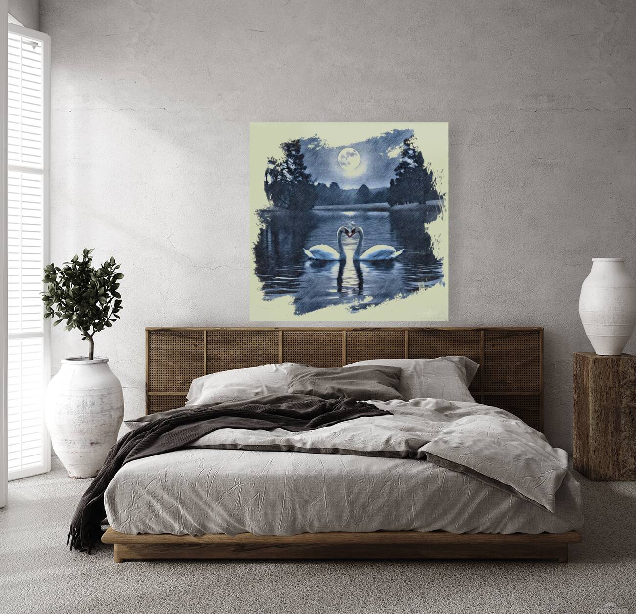 Moonlit Devotion Reproduction